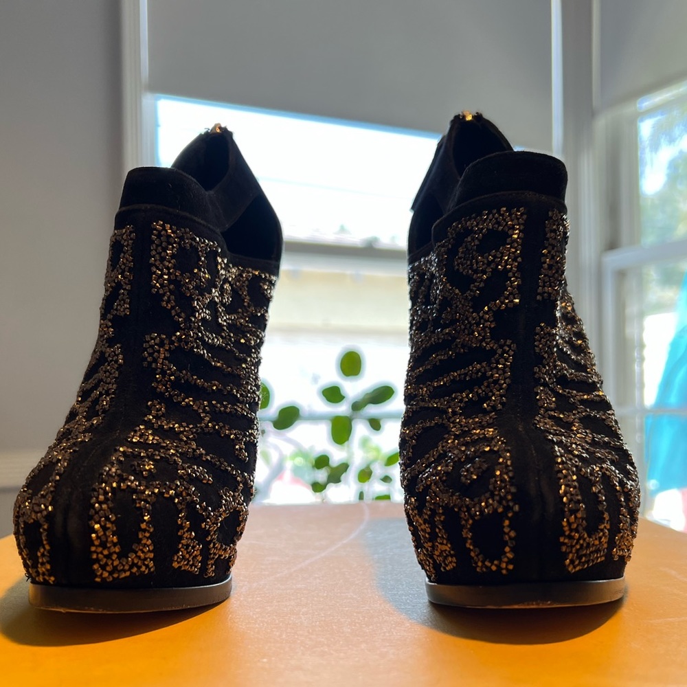 Fendi leopard beaded booties - Picture 6 of 11